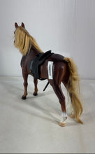 Load image into Gallery viewer, Our Generation 20-Inch English-Style Saddle Brown And White Toy Horse