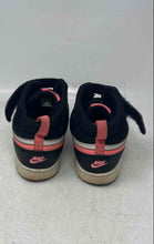 Load image into Gallery viewer, Nike Kids Court Borough Mid 2 White Black Pink Leather Sneakers Shoes Size 1.5Y