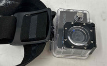 Load image into Gallery viewer, Zero-X ZX-20 GoPro Style Black 2" LCD Screen Action Camera With Head Strap NCL