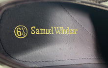 Load image into Gallery viewer, Samuel Windsor Mens Black Leather Double Monk Strap Dress Shoes Size 6.5