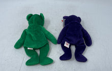 Load image into Gallery viewer, Lot Of 2 Pcs Ty Beanie Babies Erin & Princess Bear Plush Toys Collection w/ Tags