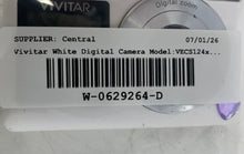 Load image into Gallery viewer, Vivitar White VECS124x2 1.4" Selfie Screen Compact Digital Camera Not Tested