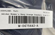 Load image into Gallery viewer, Adidas Kids Lite Racer Adapt 7.0 IE6386 Navy Orange Sneaker Shoes Size 6.5
