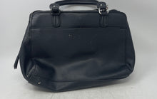 Load image into Gallery viewer, Rosetti Womens Black Leather Detachable Strap Crossbody Satchel Handbag