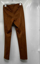 Load image into Gallery viewer, Extasy Womens Brown Faux Suede Skinny Leg Side Zip Ankle Pants Size 42