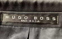 Load image into Gallery viewer, Hugo Boss Mens Black Single-Breasted Two-Button Blazer Jacket Size 40L