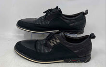Load image into Gallery viewer, Cosidram Mens Black Leather Lace-Up Low Top Oxford Dress Shoes Size EUR 49