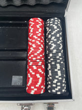 Load image into Gallery viewer, BCG Multicolor Collectible Casino Poker Chips With Aluminum Carrying Case