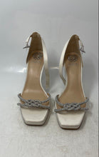 Load image into Gallery viewer, Vince Camuto Womens Klaresia Ivory Embellished Ankle Strap Heels Size 8.5M