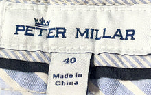 Load image into Gallery viewer, Peter Millar Mens Khaki Flat Front Slash Pockets Casual Chino Shorts Size 40