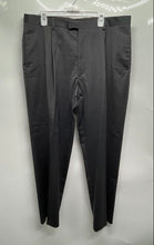 Load image into Gallery viewer, Kenneth Cole Reaction Mens Gray Pleated Straight Leg Dress Pants Size 38x32