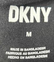 Load image into Gallery viewer, DKNY Mens Black Short Sleeves Collared Polo Shirt Size Medium