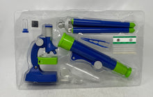 Load image into Gallery viewer, Edu Science Jr. Scientist Educational Microscope & Telescope Combo Set