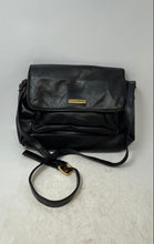 Load image into Gallery viewer, Valenti Womens Black Inner Pockets Flap Shoulder Crossbody Handbag