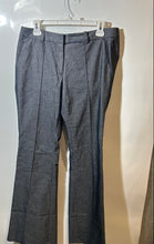 Load image into Gallery viewer, Michael Kors Womens Gray Flat Front Pockets Flared Leg Dress Pants Size 8
