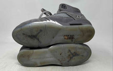 Load image into Gallery viewer, Nike Kids Air Jordan 5 Retro Gray Lace-Up Sneaker Shoes Size 5Y With Stains