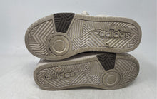 Load image into Gallery viewer, Adidas Kids Hoops Mid IH7894 White Gray Mid Top Lace-Up Sneaker Shoes Size 3