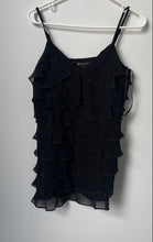 Load image into Gallery viewer, I.N.C International Concepts Womens Black Silk Sleeveless Camisole Top Size 2