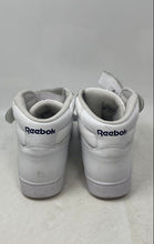 Load image into Gallery viewer, Reebok Mens Ex O Fit Hi 3477 White Leather Sneaker Shoes Size 7.5
