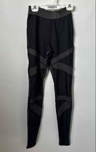Load image into Gallery viewer, Alo Womens Black Gray High-Waisted Level Up Pull-On Ankle Leggings Size XXS