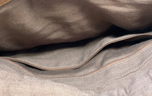 Load image into Gallery viewer, East West New York Womens Brown Leather Inner Pockets Shoulder Messenger Bag