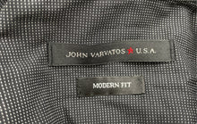 Load image into Gallery viewer, Authentic John Varvatos Mens Black White Long Sleeve Dress Shirt Size 15.5