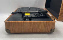 Load image into Gallery viewer, Popsky Model C5 Brown 3-Speed Audio Bluetooth Record Player Turntable Untested