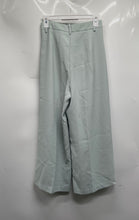 Load image into Gallery viewer, Zara Womens Green Pleated Front Pockets Wide-Leg Ankle Pants Size XS
