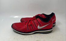 Load image into Gallery viewer, Nike Mens Air Max Dynasty 816747-600 Red Black Gray Lace-Up Sneakers Shoes Sz 12