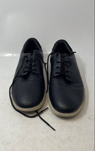Load image into Gallery viewer, Calvin Klein Mens Gravin Black Leather Casual Lace-Up Sneaker Shoes Size 10.5