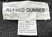 Load image into Gallery viewer, Alfred Dunner Womens Black Knitted Long Sleeve Pullover Sweater Size Medium