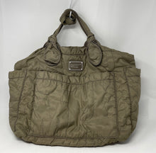 Load image into Gallery viewer, Authentic Marc By Marc Jacobs Womens Olive Green Shoulder Handbag Stained