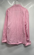Load image into Gallery viewer, Tommy Hilfiger Mens Pink Gingham Long Sleeve Spread Collar Dress Shirt Size L