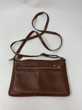 Load image into Gallery viewer, Befen Womens Brown Leather Inner Pockets Adjustable Strap Zipper Shoulder Bag