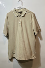 Load image into Gallery viewer, Michael Kors Mens Beige Short Sleeve Collared Pullover Polo Shirt Size XL