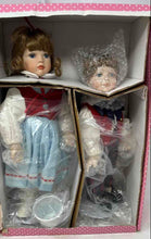 Load image into Gallery viewer, Paradise Galleries Jack & Jill Pair Of Musical Porcelain Collector Dolls