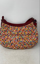 Load image into Gallery viewer, Brighton Womens Multicolor Heart Print Inner Pocket Medium Shoulder Handbag