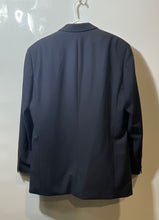 Load image into Gallery viewer, Hugo Boss Mens Blue Long Sleeve Pockets Three-Button Blazer Size 40R