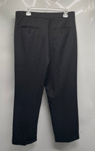 Load image into Gallery viewer, Perry Ellis Mens Black Pleated Front Slash Pockets Button Dress Pants Size 33x30