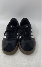 Load image into Gallery viewer, Adidas Womens VL Court 3.0 ID8796 Black Leather Lace-Up Sneaker Shoes Size 5