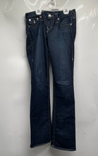 Load image into Gallery viewer, True Religion Womens Blue Denim Dark Wash Low-Rise Bootcut Jeans Pants Size 28