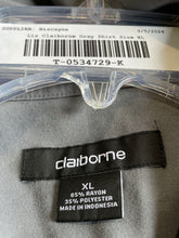 Load image into Gallery viewer, Liz Claiborne Mens Gray Shirt Size XL