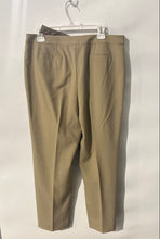 Load image into Gallery viewer, Ann Taylor Womens Beige Flat Front Slash Pocket Straight Leg Dress Pants Sz 14P