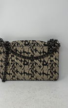 Load image into Gallery viewer, Aldo Womens Beige Animal Print Chain Strap Inner Pockets Shoulder Bag