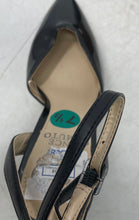 Load image into Gallery viewer, Vince Camuto Womens Ambrei Black Pointed Toe Block Ankle Strap Heels Size 7.5 M