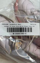 Load image into Gallery viewer, Nike Kids Air Jordan 12 510816-600 Pink White Lace-Up Sneakers Shoes Size 13C