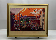 Load image into Gallery viewer, Melanie Taylor Kent Portraits In The Park Gold-Tone Framed Art Painting