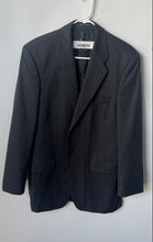 Load image into Gallery viewer, Lauren Ralph Lauren Mens Gray Wool Long Sleeve Two-Button Blazer Size 40L