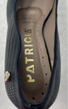 Load image into Gallery viewer, Patricia Womens Black Leather Slip-On Pointed Toe Block Pump Heels Size 37