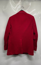 Load image into Gallery viewer, Stanley Blacker Mens Red Long Sleeve Pockets Single-Breasted Two Button Blazer S
